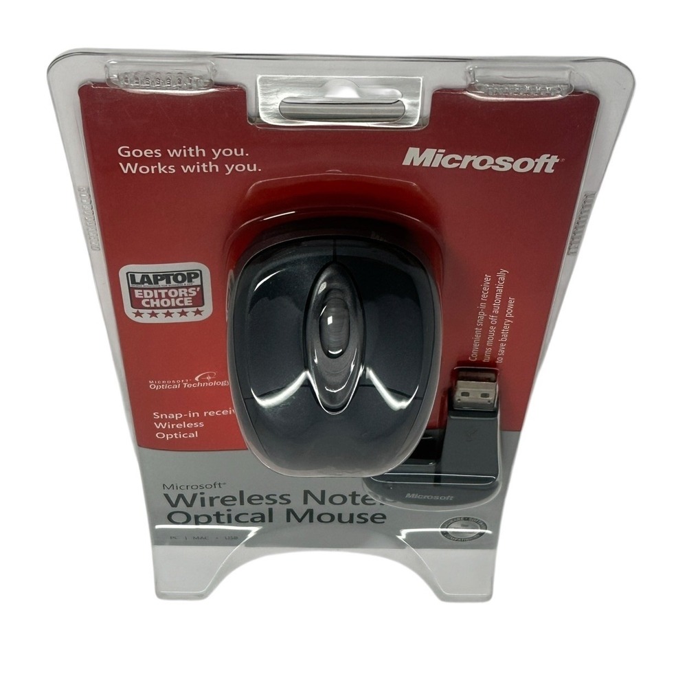 Microsoft Wireless‎ Notebook Optical Mouse Model 1023 For Notebook - Picture 5 of 5